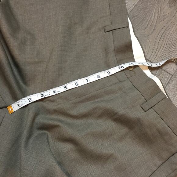 Men's Kenneth Cole Reaction 33x30 wool blend Dress pants - Picture 7 of 8